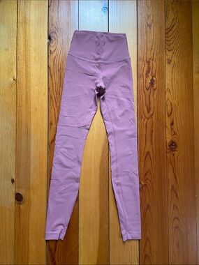 Lululemon Briar Rose Colored Leggings, EUC, Size 2